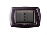 Placca MyLife 3 mod.nero glittering