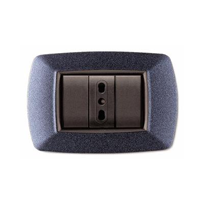 Placca MyLife 3 mod.vulc.grigio chiaro