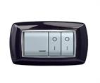 Placca MyLife 4 mod.nero glittering