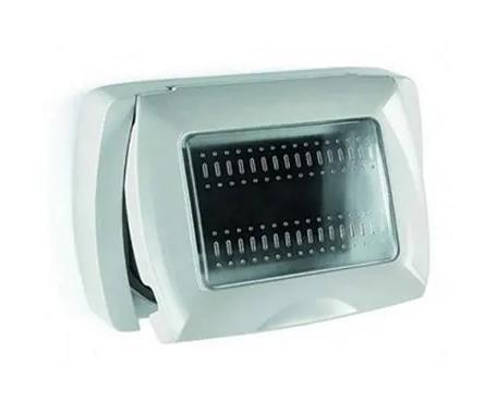 PLACCA AUTOPORTANTE IP55 3MOD.MYLIFE BI.