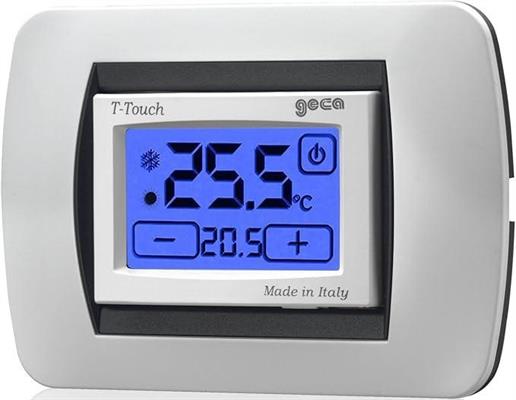 Termostato T-TOUCH ANTRACITE A BATTERIA TE4